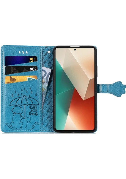 Xiaomi Redmi Için Not 13 4g Kılıf Kısa Kayış Karikatür Hayvanlar (Yurt Dışından) modelleri