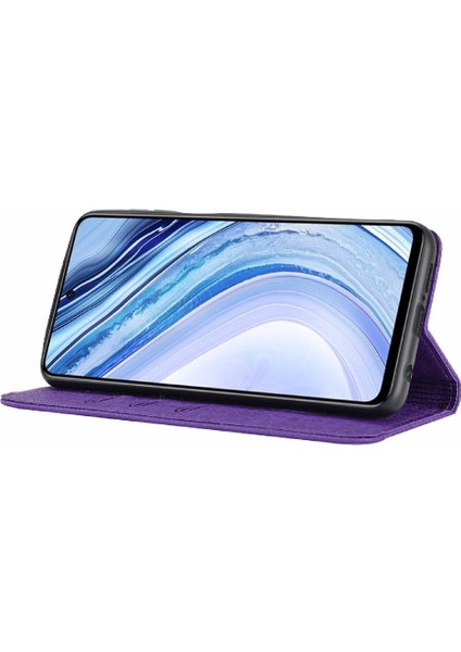 Xiaomi Redmi Için Not 9 Pro Max Kredi Kartı Tutucu Flip Folio Kitap Pu (Yurt Dışından)