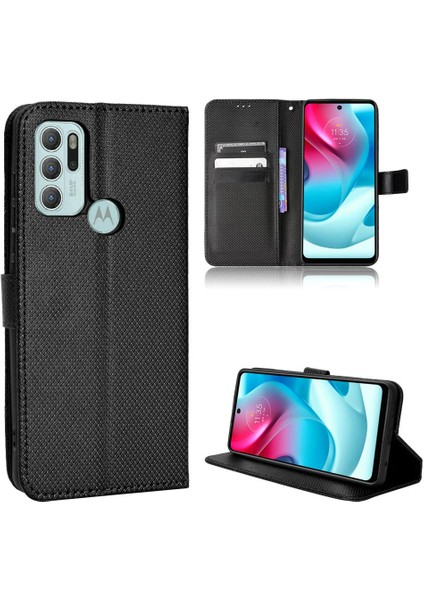 Motorola Moto Gmotorola Kart Tutucu Manyetik Cüzdan Kapak Kickstand Için Kılıf (Yurt Dışından)