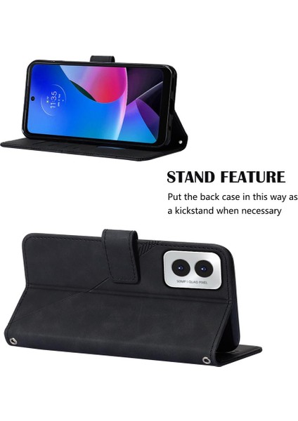 Motorola Moto G Oynamak Için Kılıf 4g 2024 Cüzdan Kapak Flip Folio Kitap Pu Kart (Yurt Dışından) fırsatları