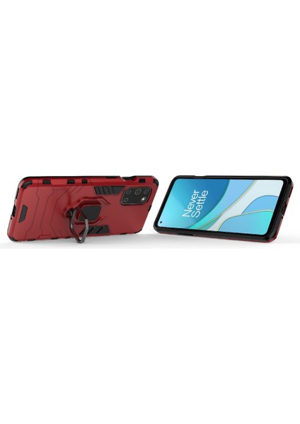 Oneplus 8t Kickstand Için Kılıf 360 &deg; Dönen Halka Askeri Damla Koruma (Yurt Dışından) modelleri
