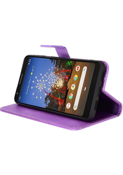 Google Piksel 3A Manyetik Cüzdan Kapak Kart Tutucu Kickstand Için Kılıf (Yurt Dışından) fırsatları