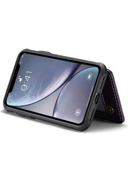 IPhone Xr Kickstand Rfıd Engelleme Pu Deri Kart Için Caseme Cüzdan Kılıf (Yurt Dışından) fiyatları