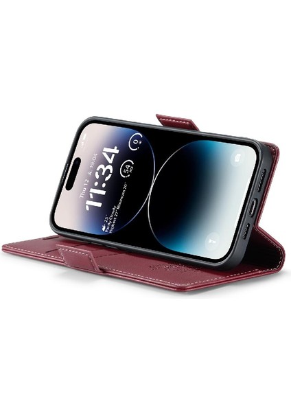 IPhone 14 Pro Max Darbeye Dayanıklı Durumda Anti Dolandırıcılık Cüzdan Durumda (Yurt Dışından) modelleri