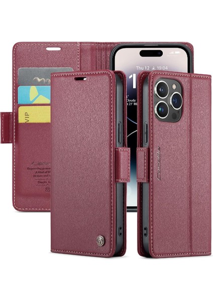 IPhone 14 Pro Max Darbeye Dayanıklı Durumda Anti Dolandırıcılık Cüzdan Durumda (Yurt Dışından) fırsatları