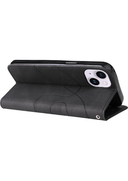 IPhone 15 Artı Kickstand Koruyucu Pu Deri Flip Folio Kılıf (Yurt Dışından) indirimleri