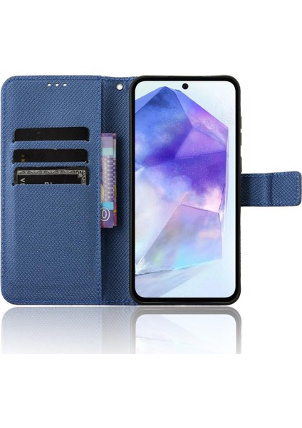 Samsung Galaxy Case 5g Kickstand Kart Tutucu Kapak Manyetik Cüzdan (Yurt Dışından)