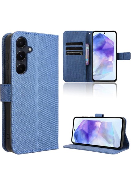 Samsung Galaxy Case 5g Kickstand Kart Tutucu Kapak Manyetik Cüzdan (Yurt Dışından)