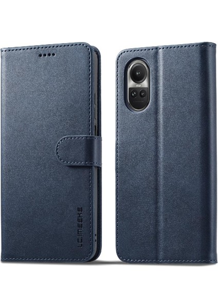 Oppo Oppo 10 5g Buzağı Doku Için Kılıf Yatay Çevir Deri Kılıf Kartı (Yurt Dışından)