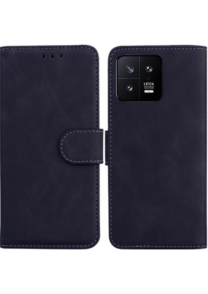 Xiaomi 13 5g Için Flip Case Standı Tutucu Premium Pu Deri Kart Yuvası (Yurt Dışından)