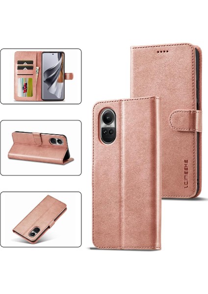Oppo Oppo 10 5g Buzağı Doku Için Kılıf Yatay Çevir Deri Kılıf Kartı (Yurt Dışından)