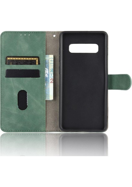 Kart Sahibinin ile Samsung Galaxy S10 Deri Folio Flip Case Için Kılıf (Yurt Dışından) fırsatları