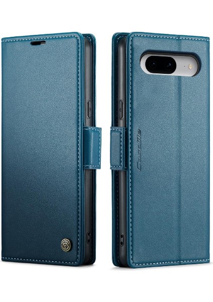 Google Pixel 8 Kart Yuvası Cüzdan Durumda Kickstand Darbeye Dayanıklı (Yurt Dışından)