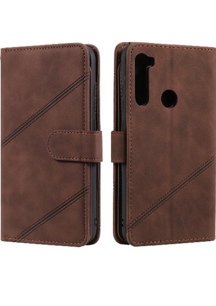 Xiaomi Redmi Not 8 Kart Tutucu Için Kickstand Cüzdan Çevir Folio Pu (Yurt Dışından)