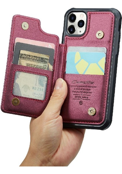 IPhone 11 Pro Kart Tutucu Ince Darbeye Dayanıklı Durumda Pu (Yurt Dışından) modelleri