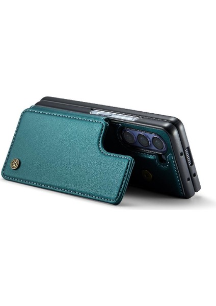 SZY Market Samsung Galaxy Z Fold 5 5g Kickstand Pu Deri Için Caseme Cüzdan Kılıf (Yurt Dışından)