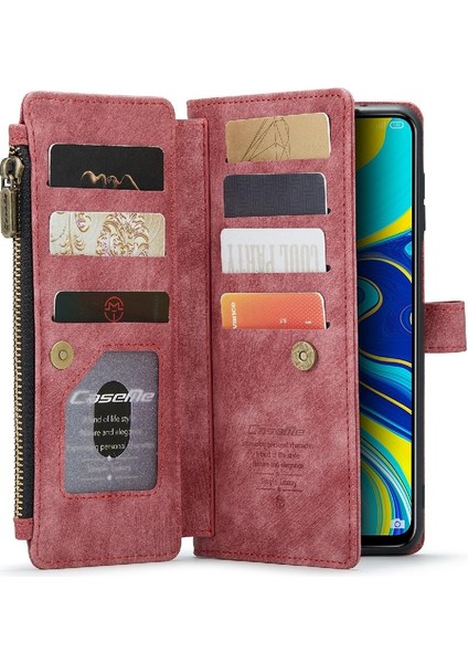 Xiaomi Redmi Not 9 Pro Max Için Caseme Durumda Cüzdan Kılıf ile Kadın Erkek Için (Yurt Dışından)