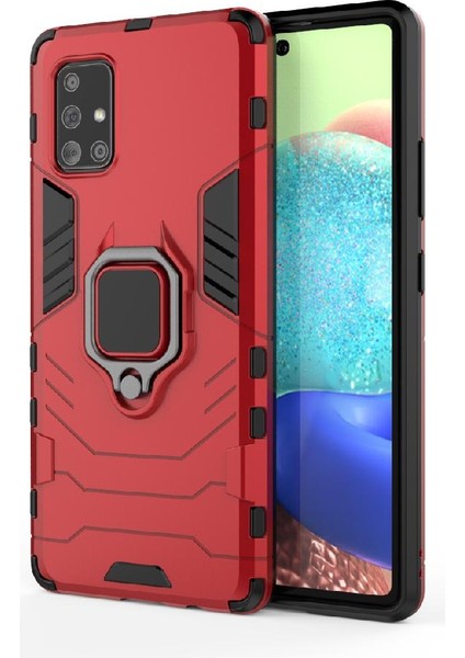Samsung Galaxy A71 5g Darbeye Kapak Için Kılıf 360 &deg; Dönen Halka Askeri (Yurt Dışından) indirimleri