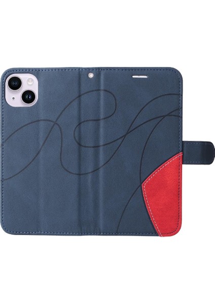 IPhone 15 Artı Kickstand Koruyucu Pu Deri Flip Folio Kılıf (Yurt Dışından) indirimleri