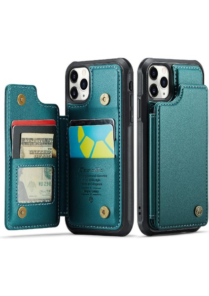 IPhone 11 Pro Kart Tutucu Ince Darbeye Dayanıklı Durumda Pu (Yurt Dışından) fırsatları