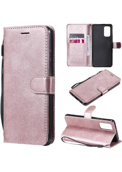 Samsung Galaxy A32 4g Klasik Düz Renk Iş Cüzdan Için Flip Case (Yurt Dışından)