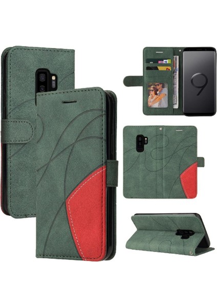 Samsung Galaxy S9 Artı Kickstand Koruyucu Pu Deri Flip Folio (Yurt Dışından)