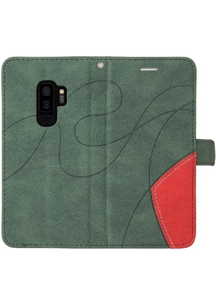 Samsung Galaxy S9 Artı Kickstand Koruyucu Pu Deri Flip Folio (Yurt Dışından) fırsatları