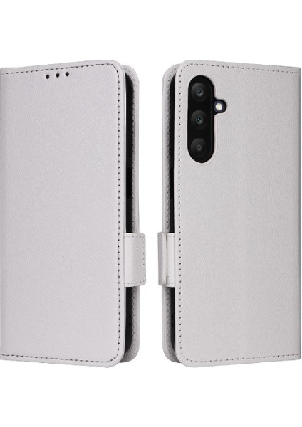 Samsung Galaxy A25 5g Manyetik Cüzdan Kart Yuvaları Tutucu Pu Yan (Yurt Dışından)