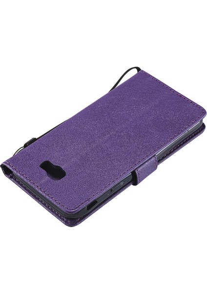 Kart Yuvası Klasik Düz Renk ile Samsung Galaxy J5 Başbakan Için Flip Case (Yurt Dışından)