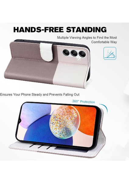 Samsung Galaxy A14 5g Için Kılıf Cüzdan Kapak Çevirin Basit Iş Deri (Yurt Dışından) fırsatları