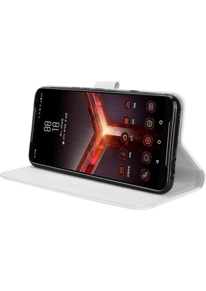 Asus Rog Telefon 2 Kart Tutucu Kapak Için Kılıf Kickstand Manyetik Cüzdan (Yurt Dışından) modelleri