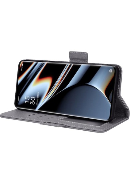Oppo Bulmak Için Kılıf X5 Pro Manyetik Kart Yuvaları Tutucu Yan Toka Pu Cüzdan (Yurt Dışından)