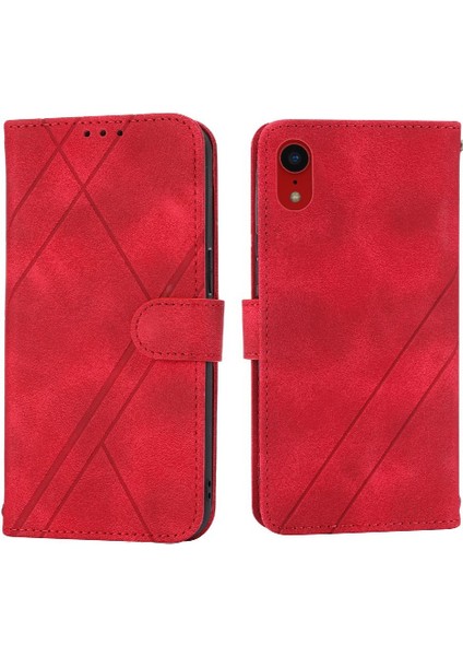 Iphone Xs Pu Deri Kapak Için Kickstand Kredi Kartı Tutucu (Yurt Dışından)