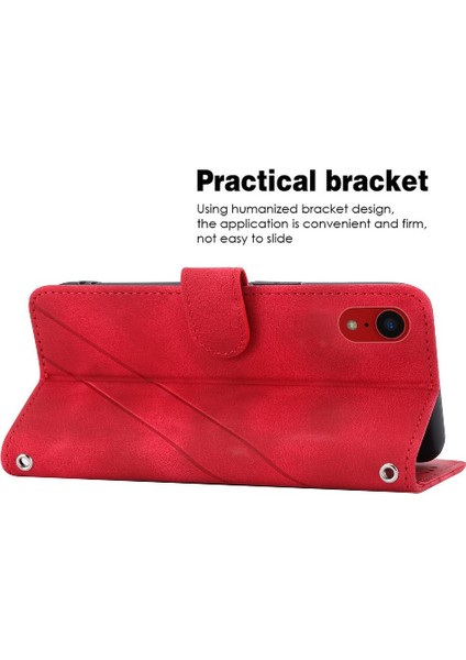 Iphone Xs Pu Deri Kapak Için Kickstand Kredi Kartı Tutucu (Yurt Dışından)