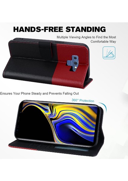 Samsung Galaxy Not 9 Kılıf Için Kılıf Basit Iş Cüzdan Flip (Yurt Dışından)