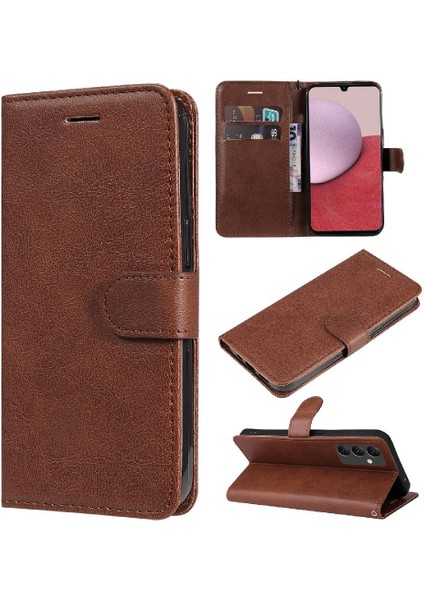 Kart Yuvası ile Samsung Galaxy A14 5g Klasik Düz Renk Için Flip Case (Yurt Dışından) fırsatları