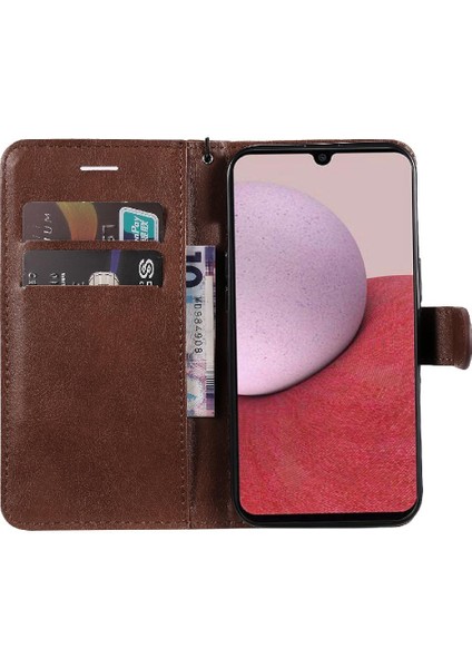 Kart Yuvası ile Samsung Galaxy A14 5g Klasik Düz Renk Için Flip Case (Yurt Dışından) indirimleri