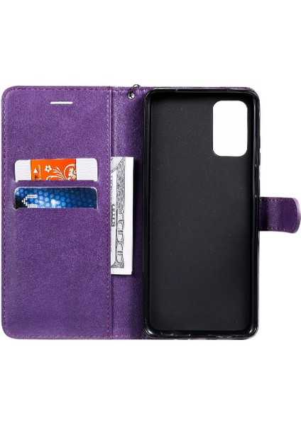 Samsung Galaxy S20 Artı Yüksek Kaliteli Deri Iş Cüzdan Için Flip Case (Yurt Dışından)