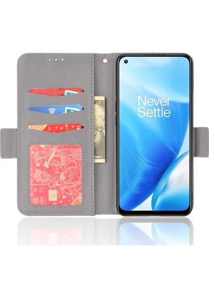 Oneplus Nord N20 5g Kart Yuvaları Için Kılıf Tutucu Manyetik Cüzdan Yan Toka (Yurt Dışından)