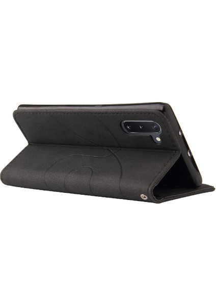 Samsung Galaxy Not 10 Için Kılıf Kickstand Koruyucu Iki Renkli Dikiş (Yurt Dışından)