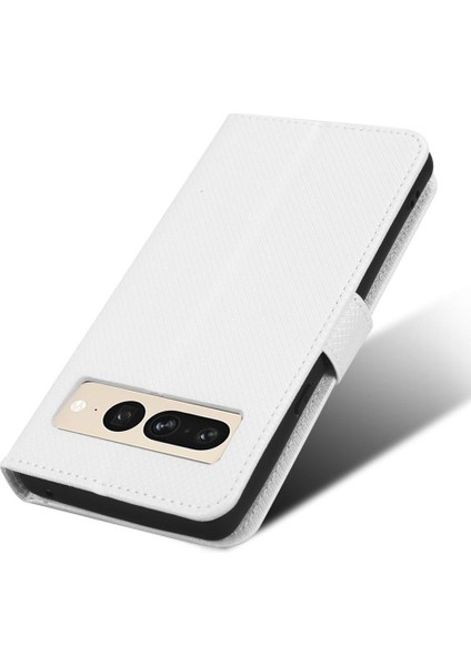 Google Piksel 7 Pro Kapak Için Kılıf Kickstand Manyetik Cüzdan Kart Tutucu (Yurt Dışından) indirimleri