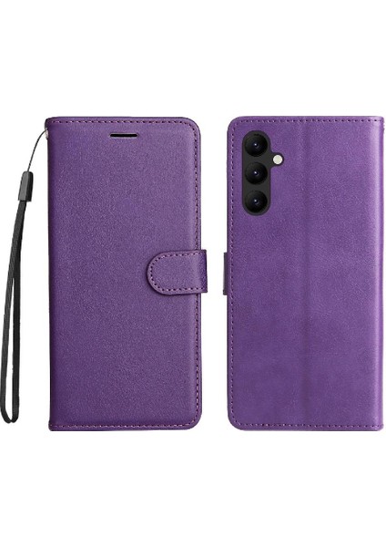 Samsung Galaxy A34 5g Için Flip Case Kart Yuvası ile Yüksek Kaliteli Deri (Yurt Dışından)