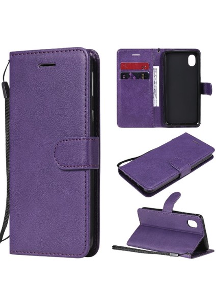 Kart Yuvası Iş Cüzdan Telefon ile Samsung Galaxy A01 Çekirdek Için Flip Case (Yurt Dışından)