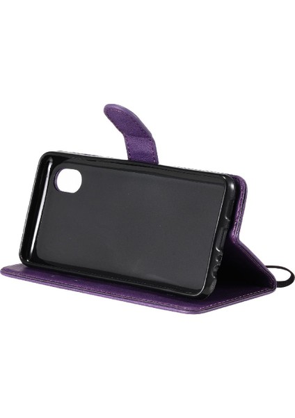 Kart Yuvası Iş Cüzdan Telefon ile Samsung Galaxy A01 Çekirdek Için Flip Case (Yurt Dışından)