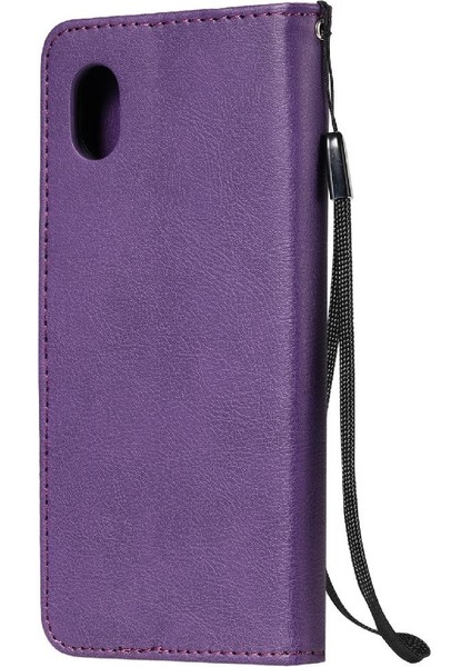 Kart Yuvası Iş Cüzdan Telefon ile Samsung Galaxy A01 Çekirdek Için Flip Case (Yurt Dışından)