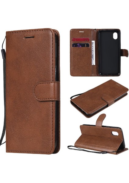Kart Yuvası Iş Cüzdan Telefon ile Samsung Galaxy A01 Çekirdek Için Flip Case (Yurt Dışından)