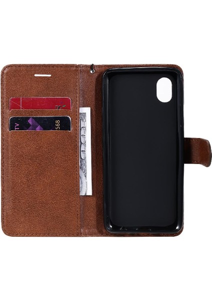 Kart Yuvası Iş Cüzdan Telefon ile Samsung Galaxy A01 Çekirdek Için Flip Case (Yurt Dışından)