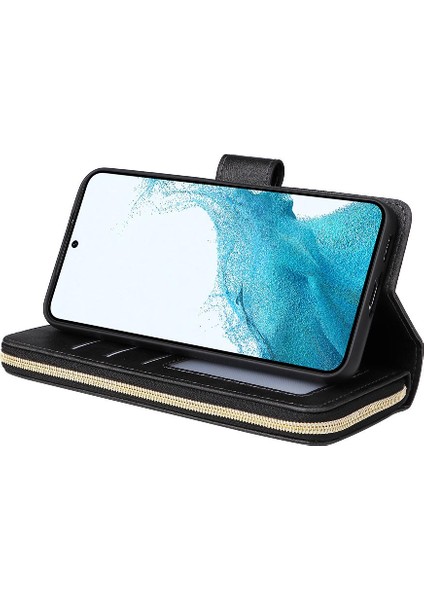 Samsung Galaxy S23 Cüzdan Durumda 9 Kart Yuvaları ile Kapak Çevirin (Yurt Dışından) fırsatları
