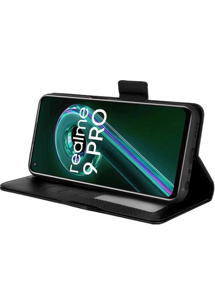 Realme 9 5g Kart Yuvaları Tutucu Pu Deri Manyetik Yan Toka Için Kılıf (Yurt Dışından) modelleri