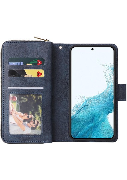 Samsung Galaxy S23 Cüzdan Durumda 9 Kart Yuvaları ile Kapak Çevirin (Yurt Dışından) fırsatları
